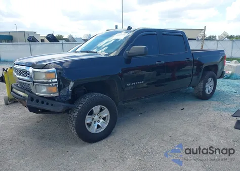 2014 Chevrolet Silverado 1500 1Lt from USA, damaged, VIN 3GCUKREC5EG473396